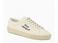 Saint Laurent — кроссовки бежевые 40