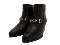 Gucci — казаки черный 37.3