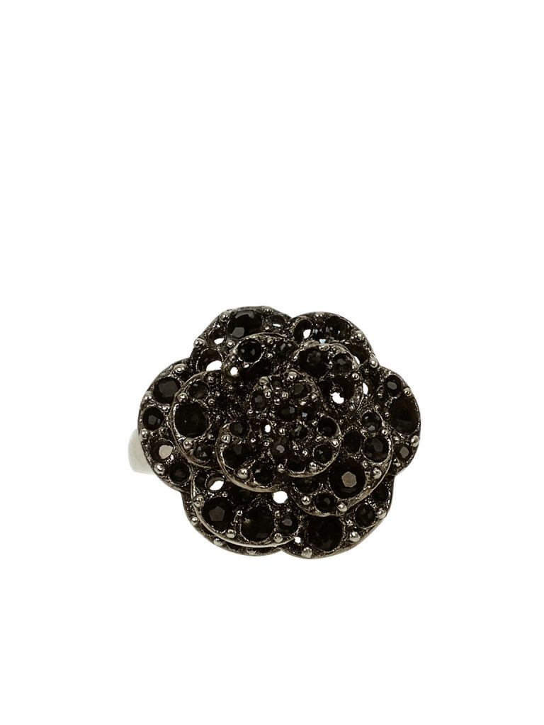 Chanel — кольцо черное
