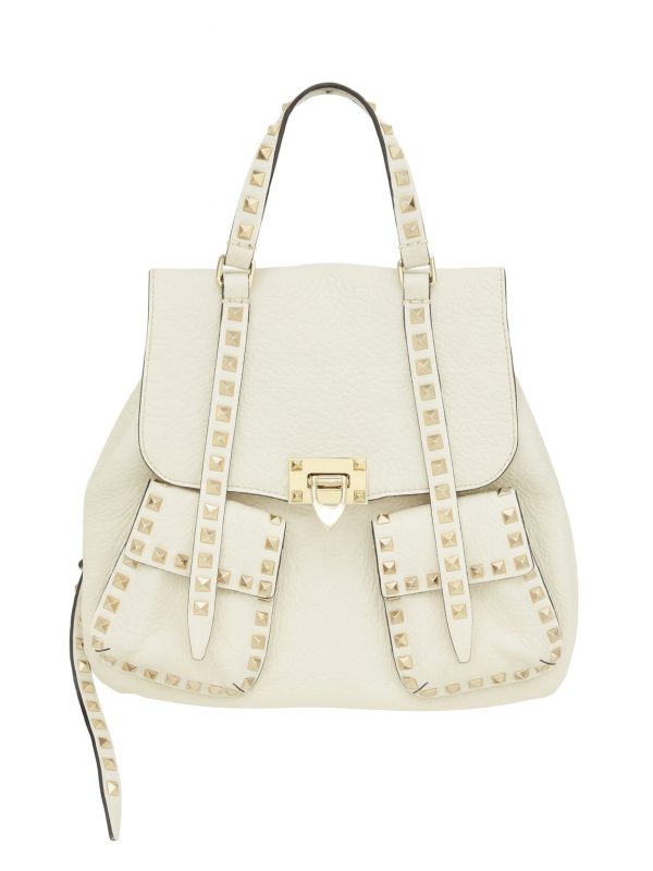 Valentino — рюкзак Rockstud белый — фото 1