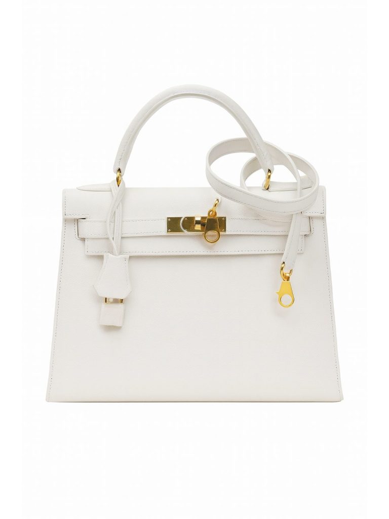 Hermès — сумка Kelly 28 белая