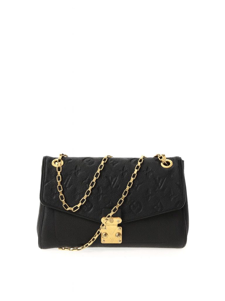 Louis Vuitton — сумка черная 19х27