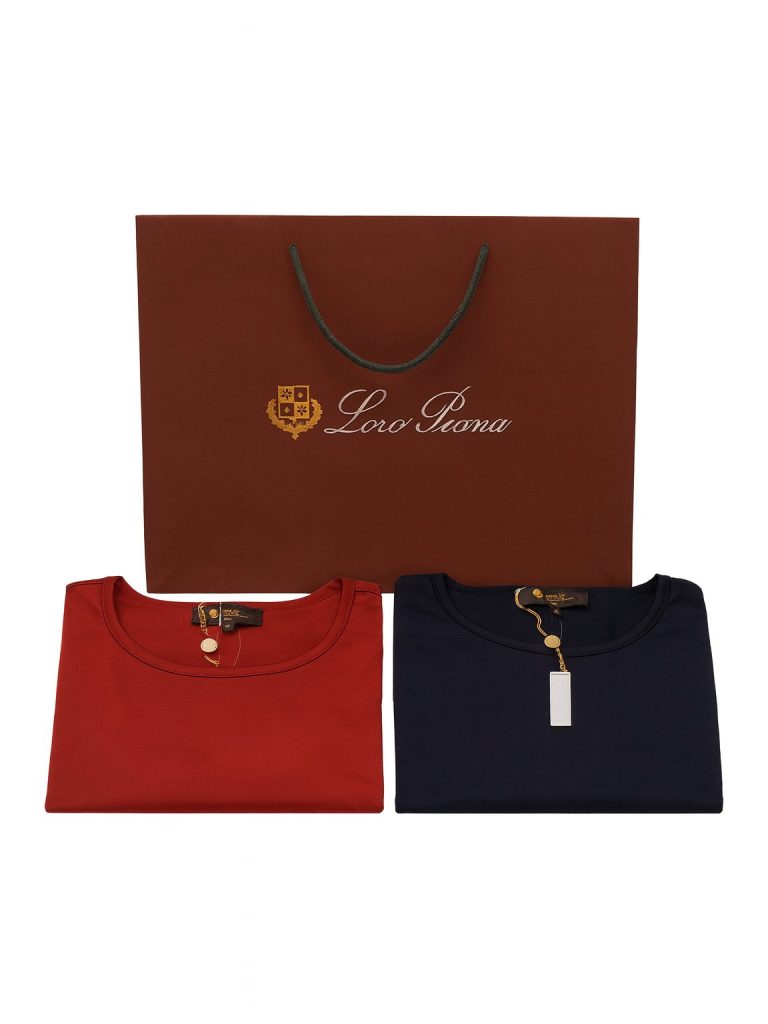 Loro Piana — футболка терракотовая 40/42