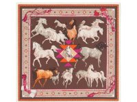 Hermès — платок Les Cheval Qataris