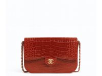Chanel — клатч красный кожа