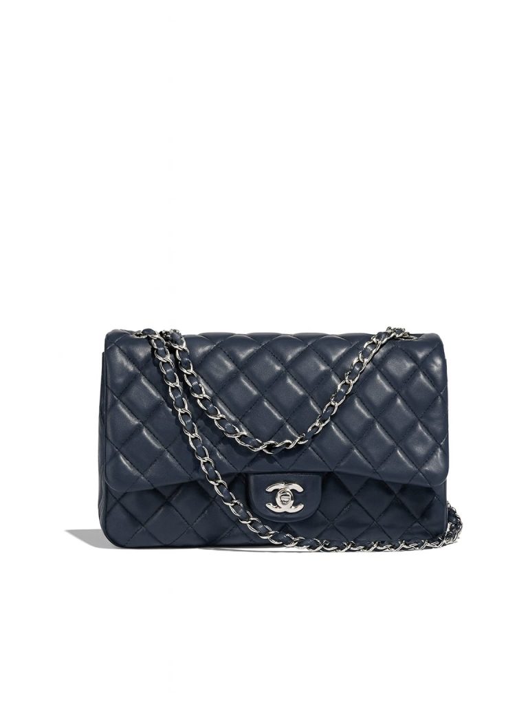 Chanel — сумка темно-синяя