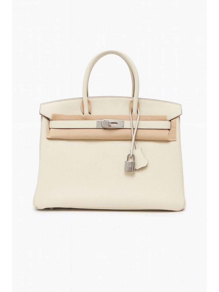 Hermès — сумка birkin 35 nata весь комплект бутика