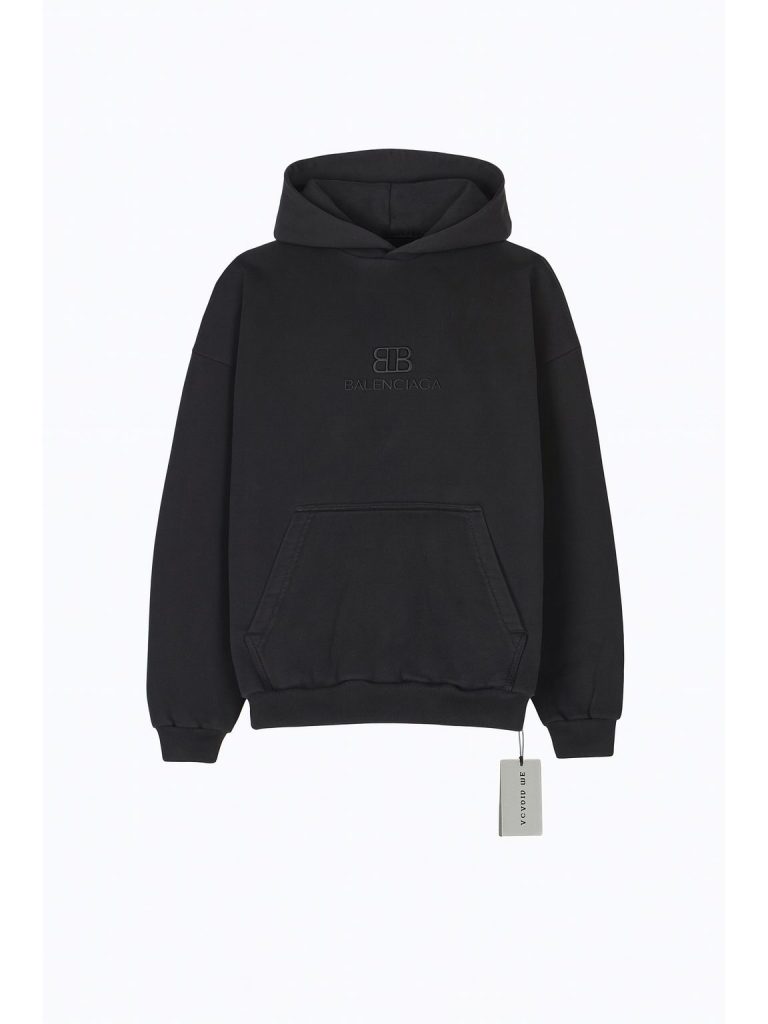 Balenciaga — худи черный S/XXS
