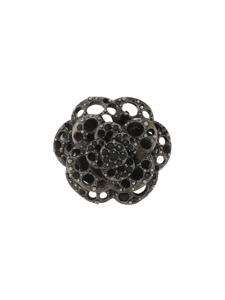 Chanel — кольцо черное отличное