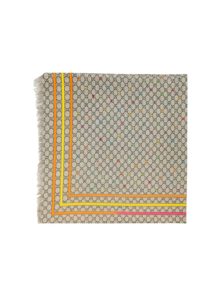 Gucci — палантин 100 хлопок