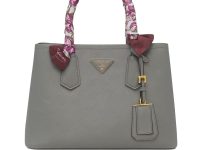 Prada — сумка Duble серая
