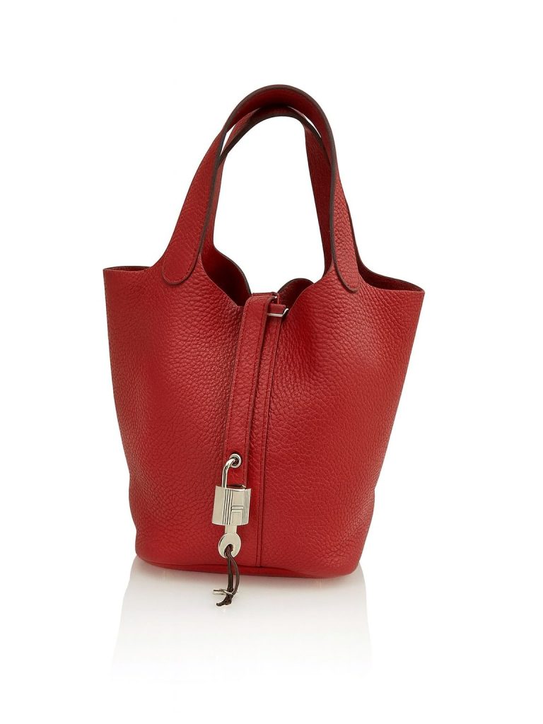 Hermès — сумка Picotin 18 Rouge Grenat