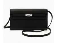 Hermès — сумка Kelly to go черная два выхода, 24 год