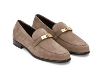 Hermès — лоферы Destin бежевые 39