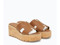 Hermès — сабо Eze коричневые 41