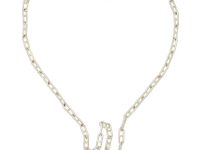 Hermès — колье серебро