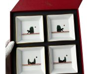 Cartier — SET OF FOUR CHARACTERS TRINKET TRAYS блюдце