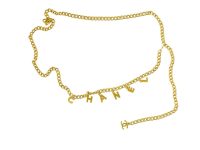Chanel — цепочка-пояс