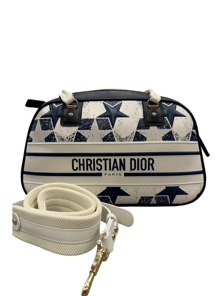 Dior — сумка белый, синяя