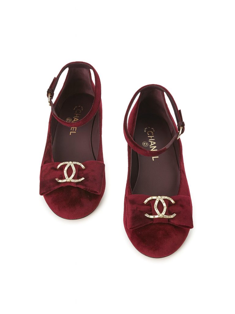 Chanel — туфли бордовые 39