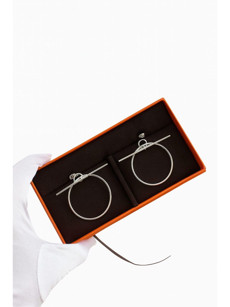 Hermès — серьги Boucles d’oreilles Loop