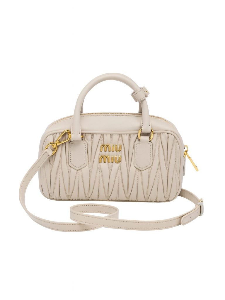 Miu Miu — сумка бежевая