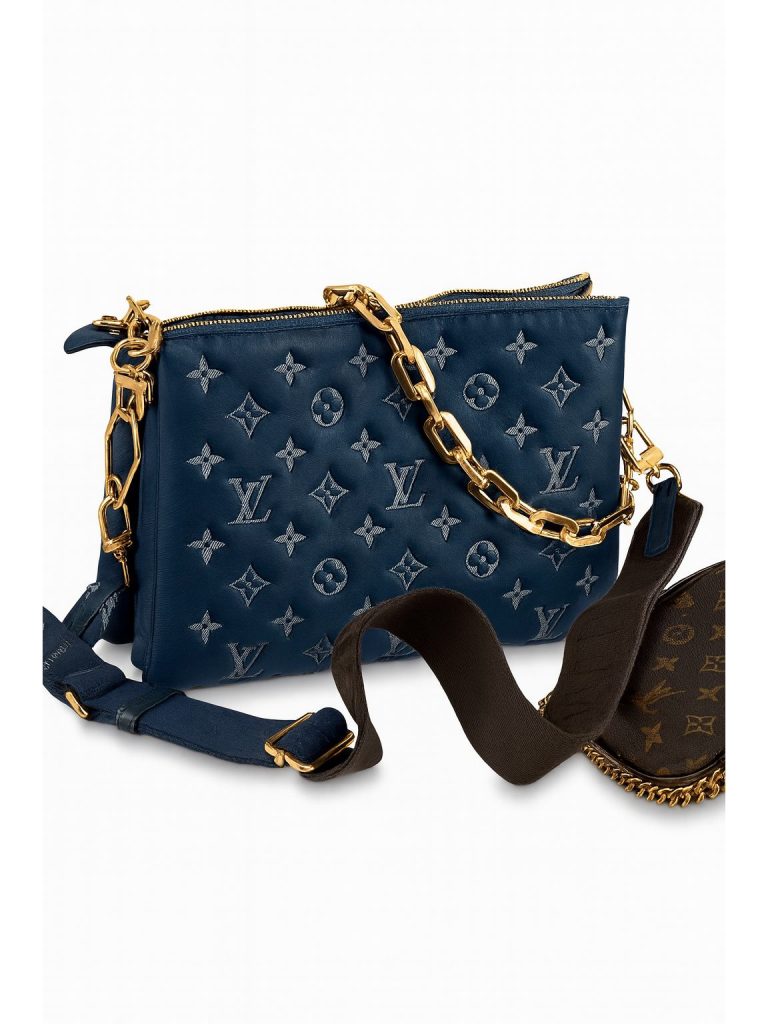 Louis Vuitton — сумка Coussin синяя