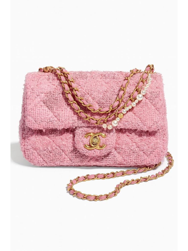 Chanel — сумка розовая 18/12/6