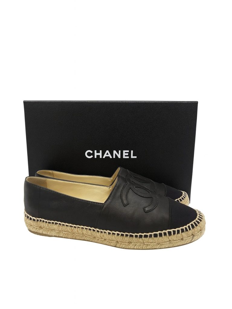 Chanel — туфли p41 черные
