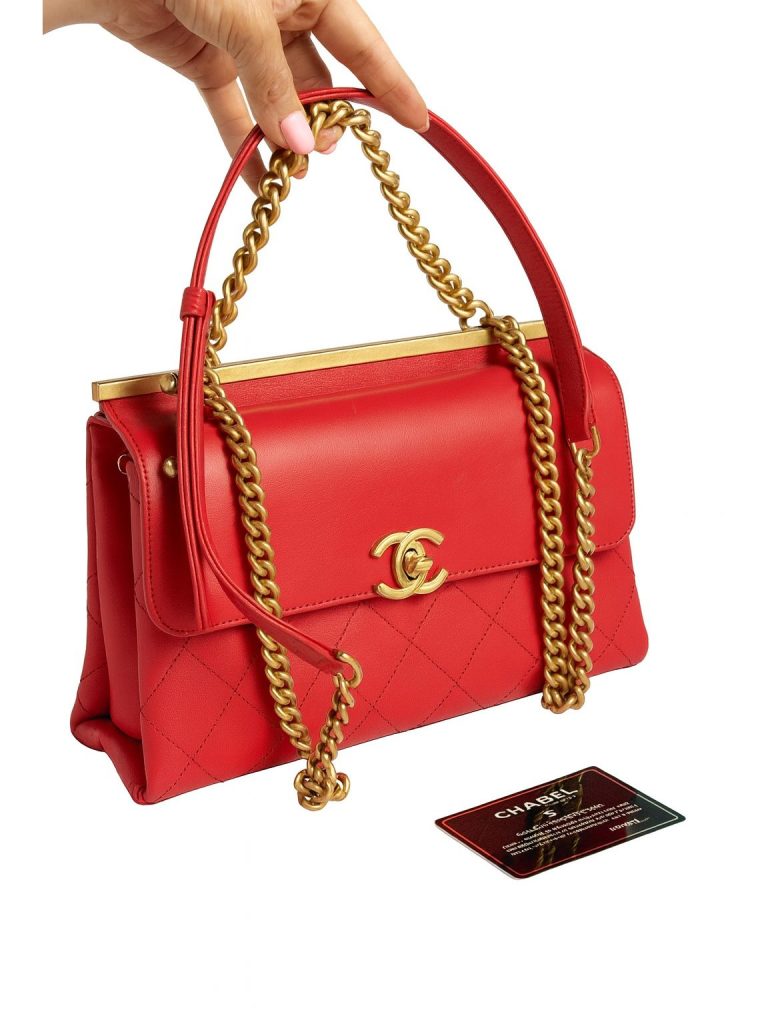 Chanel — сумка красная 23/17