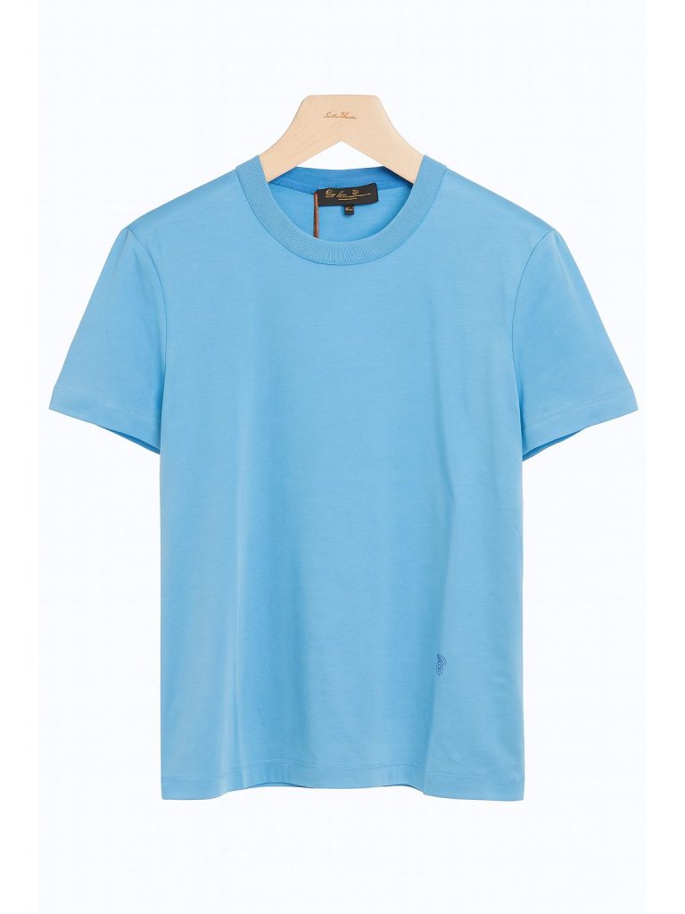 Loro Piana — футболка голубая 44