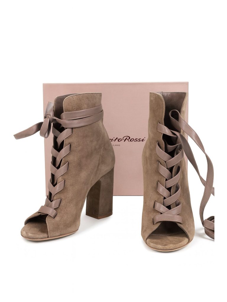 Gianvitto Rossi — ботильоны 38.5