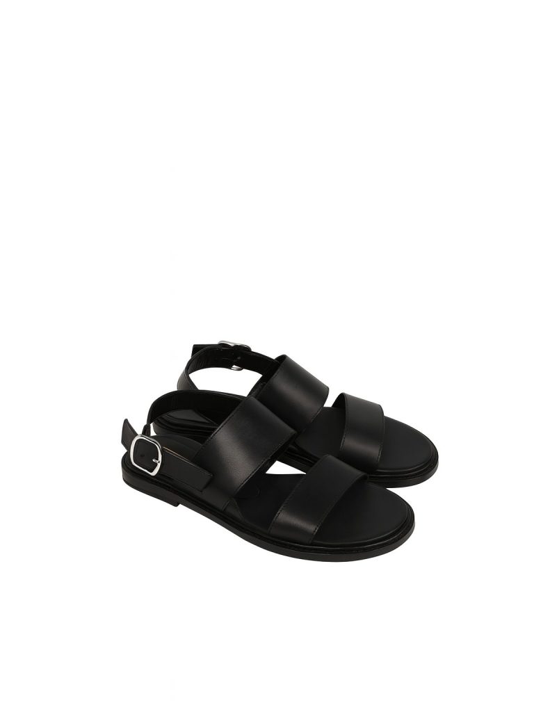 Santoni — сандали черный 36.4