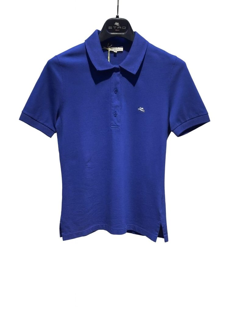 Etro — поло синее 40.4/48