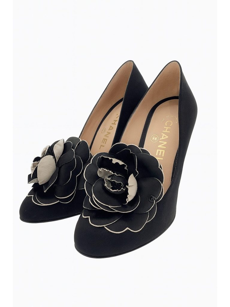 Chanel — туфли черные 37