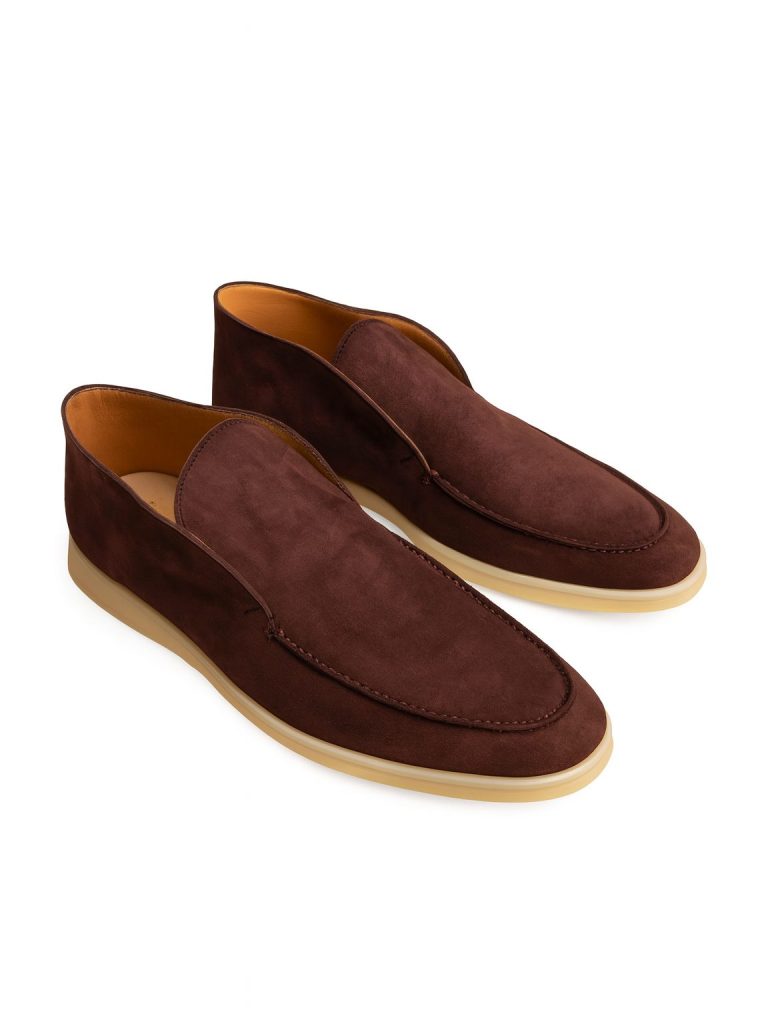 Loro Piana — лоферы Ow коричневые 44.5