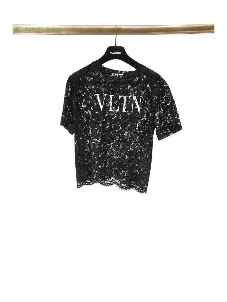 Valentino — футболка черная M/S/XS