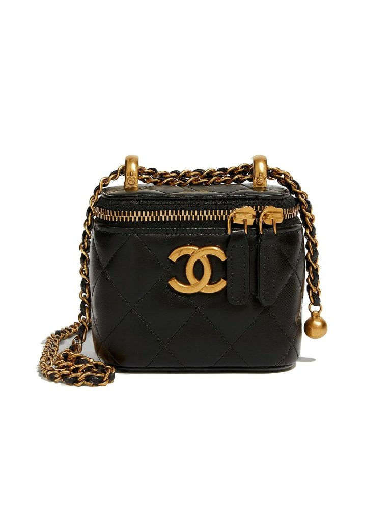Chanel — сумка vanity черная