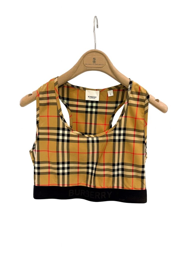 Burberry — топ бежевый 44/L