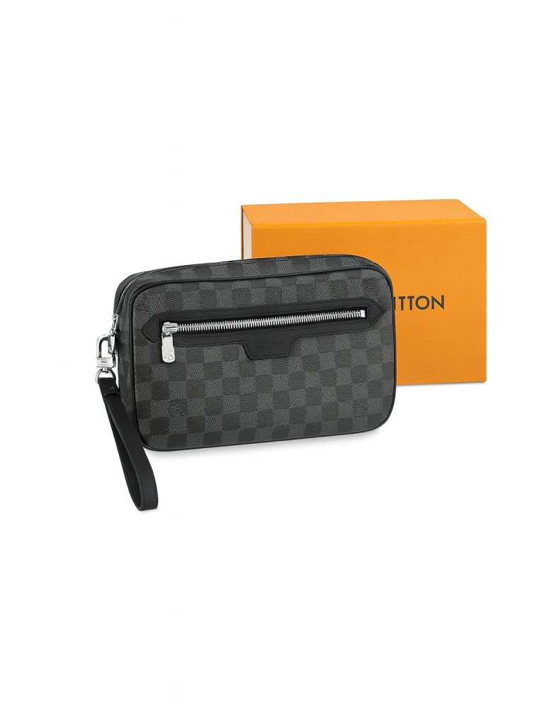 Louis Vuitton — барсетка чёрная