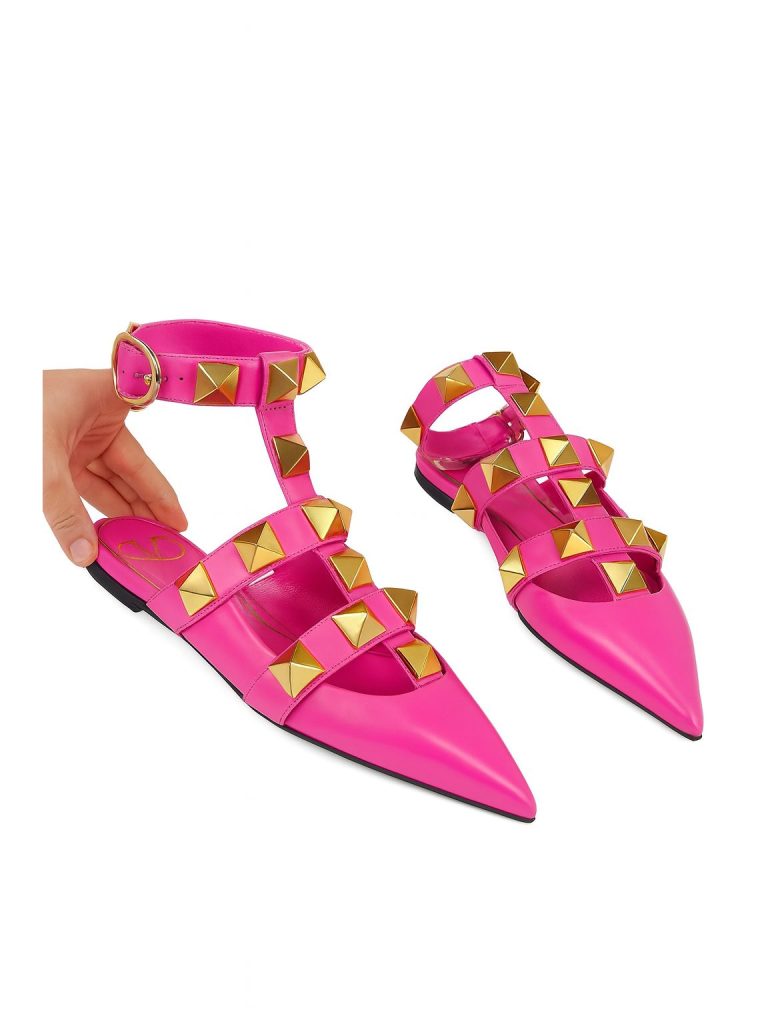 Valentino — босоножки розовые 36/36.5