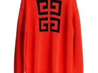 Givenchy — джемпер оранжевый S