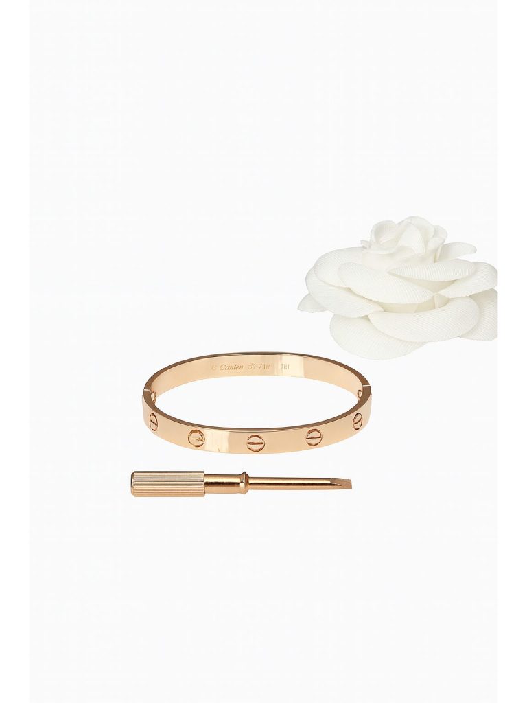 Cartier — браслет Love золотой широкая модель 6,1