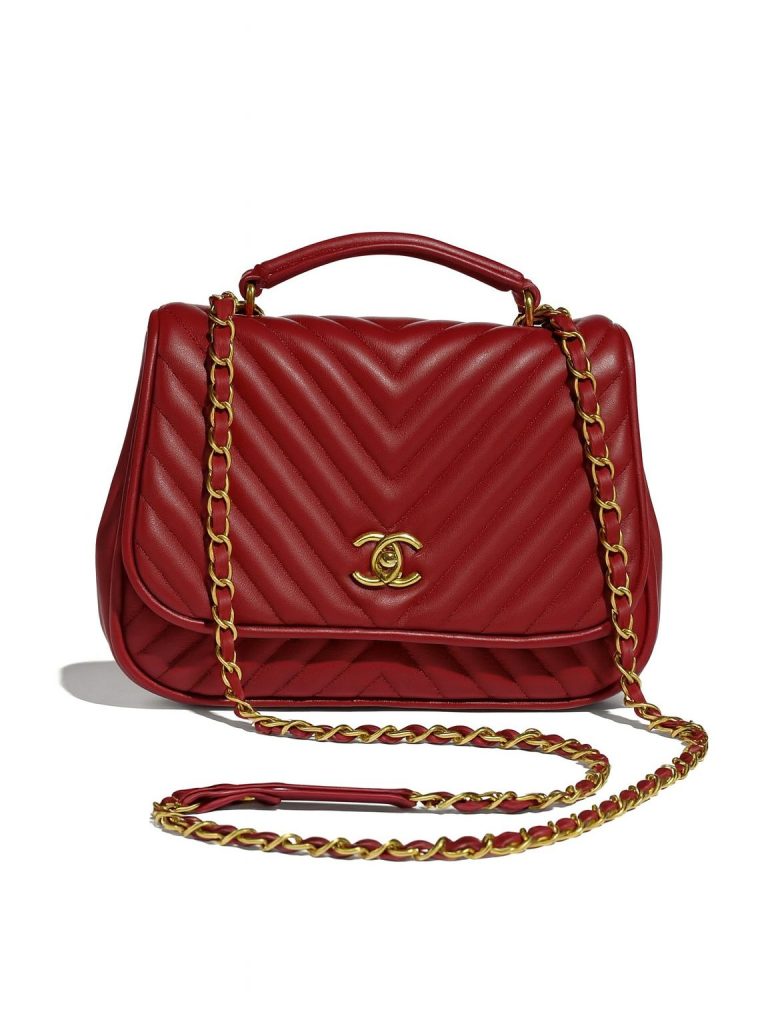 Chanel — сумка красная