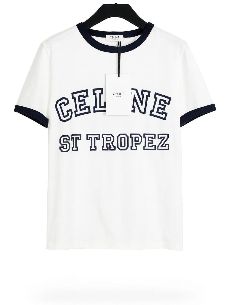 CELINE — футболка белая