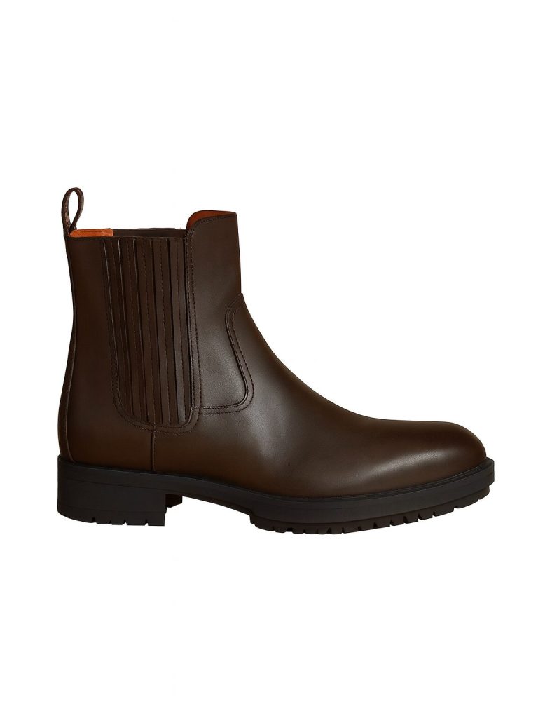 Hermès — ботинки коричневые 43 №1222-1
