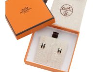 Hermès — серьги mini Pop - H