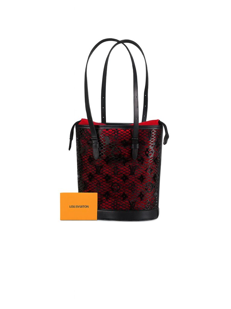 Louis Vuitton — сумка черный/красная