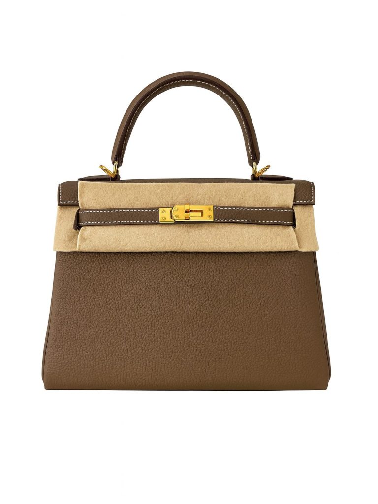 Hermès — сумка Kelly K25 Etoupe