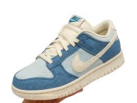 Nike — кеды Dunk голубые 38